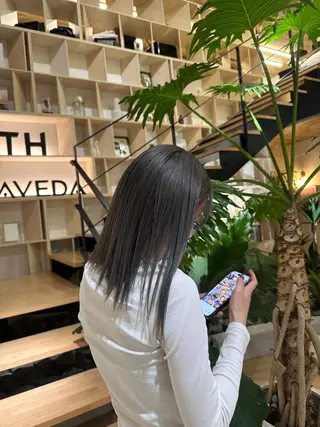 カラー SMITH /林りんかのヘアスタイル