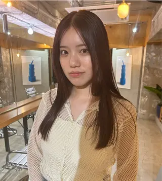 ロング kana shimizuのヘアスタイル