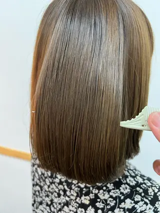 ミディアム カノエ下関熊野店 /スタッフモデルのヘアスタイル