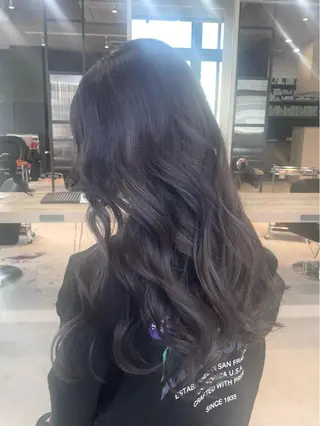 ロング カラー AKI 🐉のヘアスタイル
