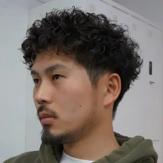 ショート メンズ 立川/メンズパーマ 厚進太郎のヘアスタイル