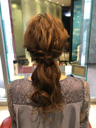 ヘアアレンジ 小笠原 愛美のヘアスタイル