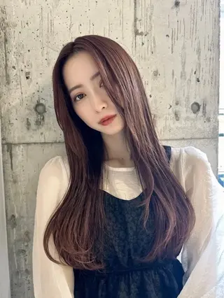 カラー ナチュラルな仕上がり 🫧💜nakanoのヘアスタイル