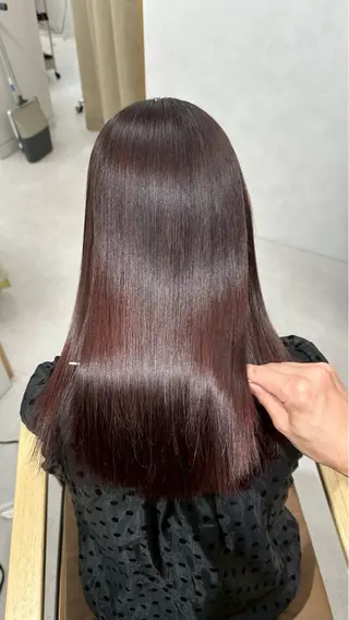 ロング SLASHスラッシュ 菅野あかねのヘアスタイル