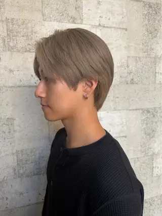 ショート カラー メンズ 🍒中川葵久美🍒 レイヤー/メンズのヘアスタイル