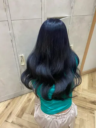 ロング レイヤーカット 🇰🇷SAYAのヘアスタイル