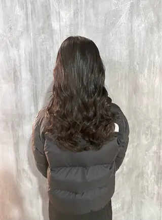 ロング パーマ 吉田 光佑のヘアスタイル
