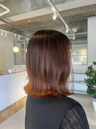 ミディアム 下畑 希美/ SOUPLE.のヘアスタイル