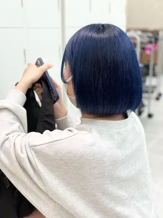 ショート カラー ショーヤ/ブリーチ /エクステのヘアスタイル