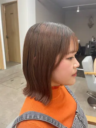 luna ayane ／透明感カラーのヘアスタイル