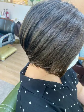 ショート 永沼 真依のヘアスタイル