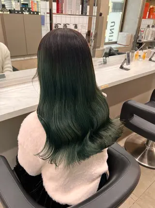 ロング カラー 💖札幌カラー 指名No.1💖玲奈のヘアスタイル