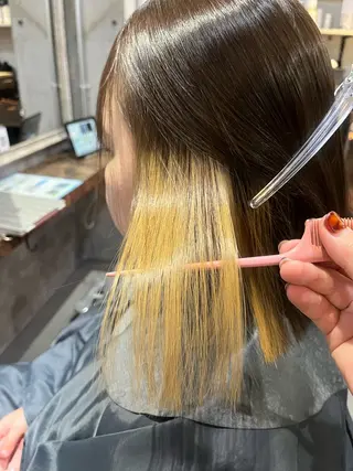 ミディアム ヘアアレンジ 駅チカ【ali'i】 アリイ花崎友美☘のヘアスタイル