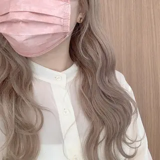 ミディアム 前髪/髪質改善/艶髪 /透明感/まい🫧のヘアスタイル