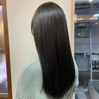 ロング カラー 💜カラー/縮毛矯正 /NARUKA💜のヘアスタイル