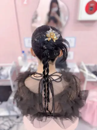 ロング LARME ヘアメ りほのヘアスタイル