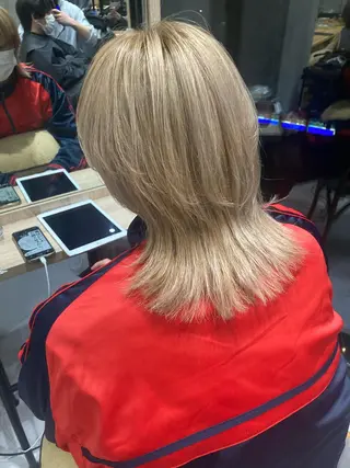 メンズ ✨色持ちの良い艶 カラー✨蟹江真世のヘアスタイル