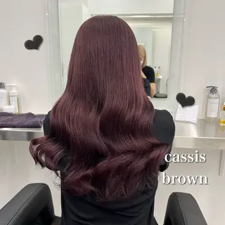 ロング カラー ヘアアレンジ 🫧‪🎀うる艶暖色 🏹Nanako🎀のヘアスタイル