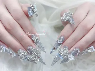 ネイル MoMoA Nail ネイル長さ出し専門店のネイルデザイン