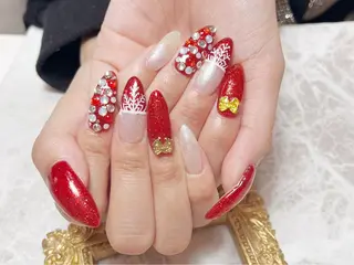 ネイル マツエク・マツパ マジック ミラーのネイルデザイン