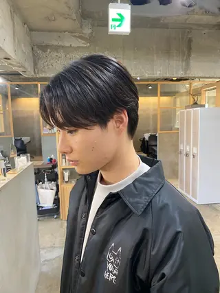 メンズ シミズ アスカのヘアスタイル