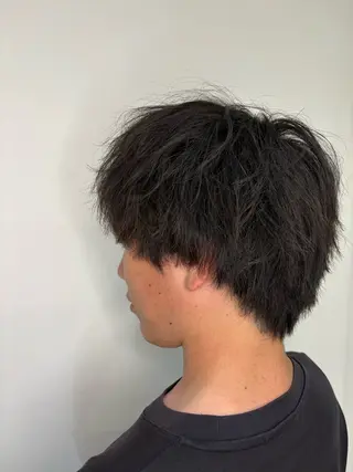 ショート メンズ BLESS【ブレス】men's西葛西店所属・🐺メンズウルフ/ ✂️伊藤飛空のヘアスタイル