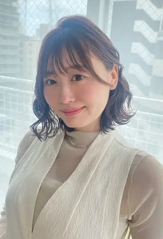 ショート カラー 門原 理子のヘアスタイル