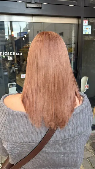 ミディアム ayumi / 郡山/暖色カラーのヘアスタイル