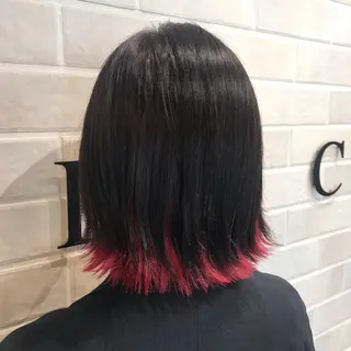 ミディアム カラー LACHIC所属・LACHIC LISAのヘアスタイル