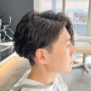 ショート パーマ 【メンズ専門】 古田　隆悟のヘアスタイル