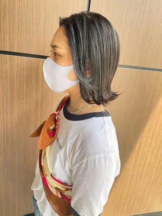 ショート 久保田 千尋のヘアスタイル