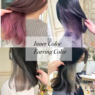 ロング カラー 透明感カラー 古山 結季🌙🖤のヘアスタイル