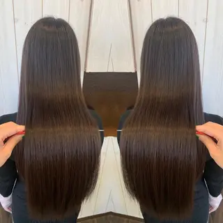 ロング カラー 髪質改善✨美髪矯正✨ KAREN🍓のヘアスタイル