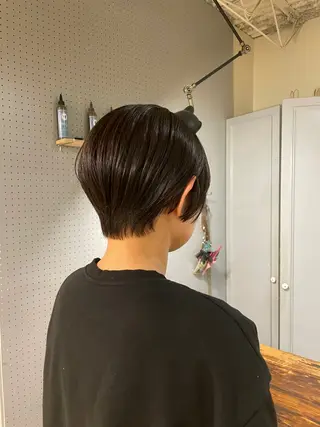 ショート 🤩噂のMr.髪ポジ ティブ®️yu🤩のヘアスタイル