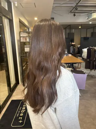 セミロング number＋ / 璃々花のヘアスタイル