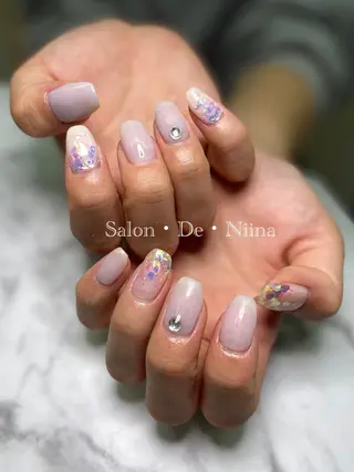 ネイル ボディビルダーSal on.DeNiinaのネイルデザイン