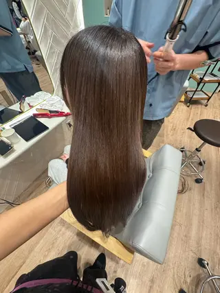 ロング 河添 麗菜のヘアスタイル