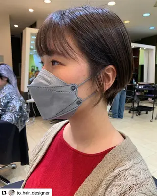 ショート カラー パーマ メンズ 🩷Eny terrace🩷のヘアスタイル