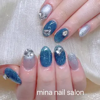 ネイル 🎀ゆうず 𝜗𝜚 ྀིのネイルデザイン