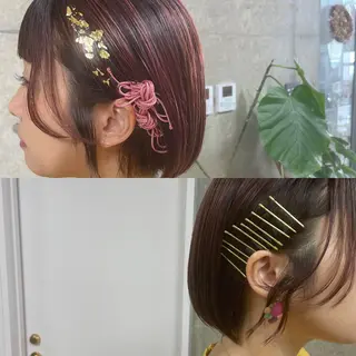 ヘアアレンジ 坂本 沙也加のヘアスタイル