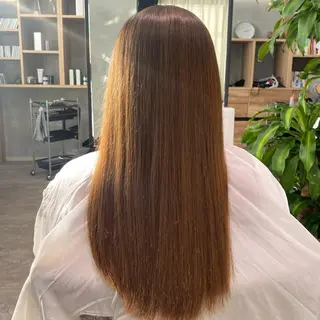 ロング 大久保 優香のヘアスタイル