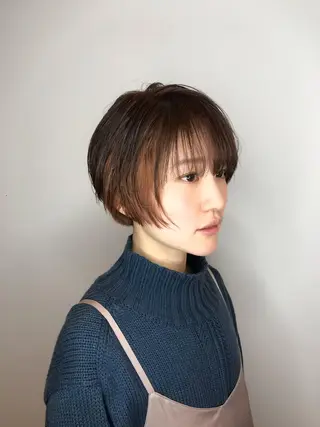 ショート カラー 【似合わせカット】 松尾一気のヘアスタイル