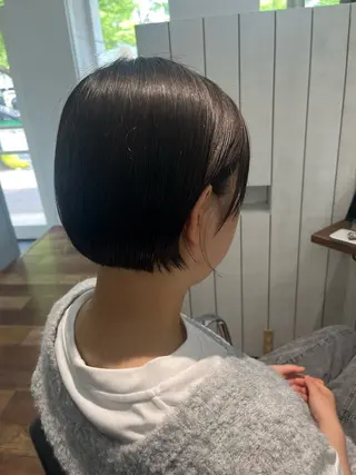 ショート 中村 桃子のヘアスタイル