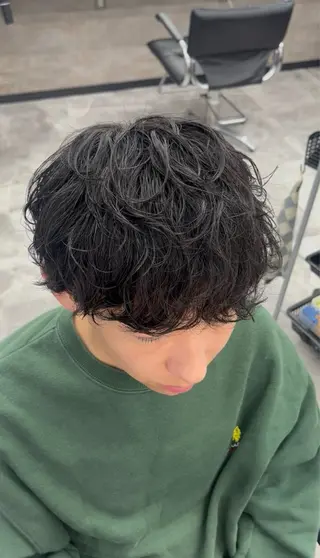 パーマ メンズ Seira 札幌メンズサロンのヘアスタイル