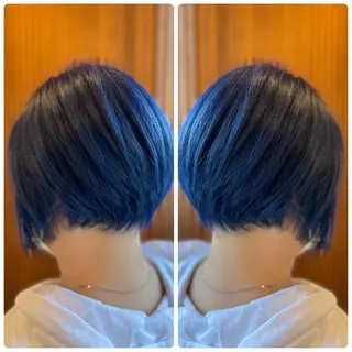 ショート カラー 小山内 龍一郎 店長のヘアスタイル