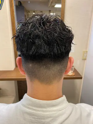 パーマ メンズ liL  hair サトウリョウタのヘアスタイル