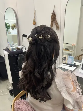 ヘアアレンジ 🌼花屋併設🌼 木下奈々望のヘアスタイル