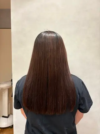 ロング 中村 芹愛のヘアスタイル