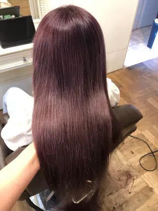 カラー ヤナギウチ エリカのヘアスタイル