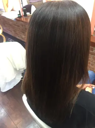 ロング パーマ 桧山 真のヘアスタイル